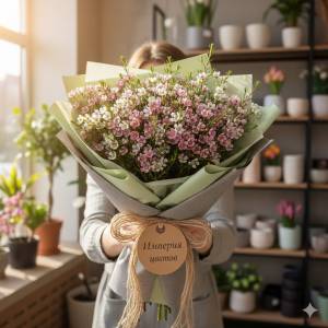 Букет из Хамелациумы