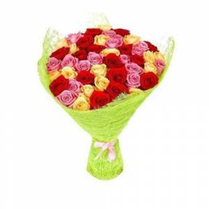 Букет из 51 розы микс