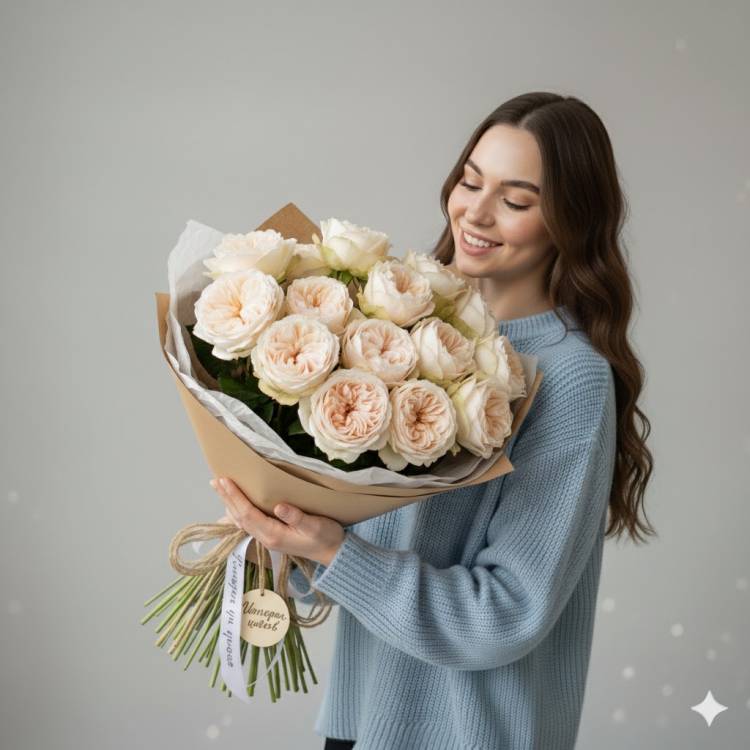 Пионовидные розы Constance "Роскошь и Очарование"