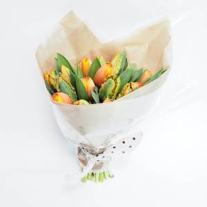 Букет цветов "Апельсиновый сок"