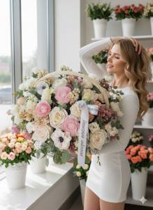 Букет с анемонами "Весна"