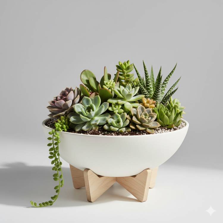 Суккуленты микс Суккуленты микс