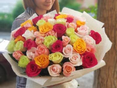 Роза микс №51